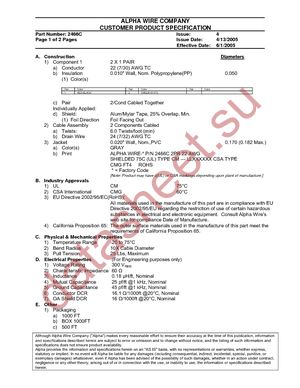 2466C SL002 datasheet  